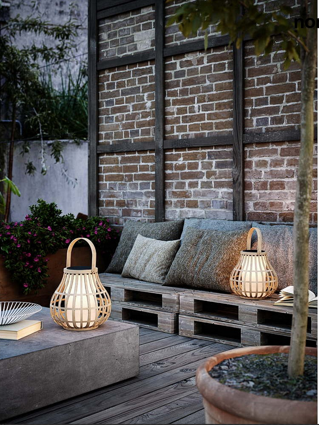 Leo To Go LED Solarzelle Leuchte Bamboo